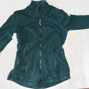 Lululemon Define Jacket Dark Green Size 8